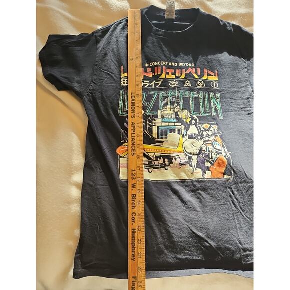 Led Zeppelin T Shirt In Concert And Beyond Japan Tour Size Medium - Picture 4 of 5